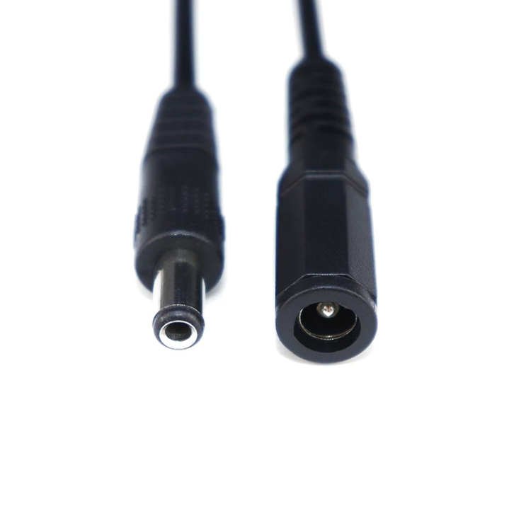 male and female DC cable 